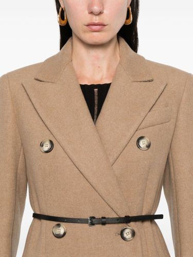SPORTMAX- Wool Double-breasted Coat - SportMax - Modalova