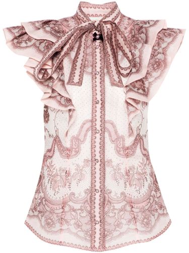 Zimmermann Crush Silk Blend Top - Zimmermann - Modalova