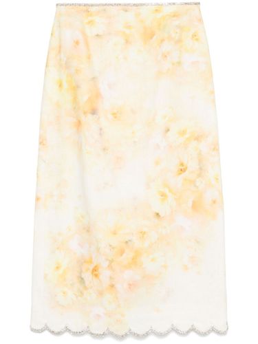 Crush Printed Linen Shirt - Zimmermann - Modalova