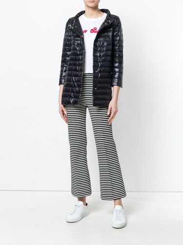 HERNO- Nylon Midi Down Jacket - Herno - Modalova