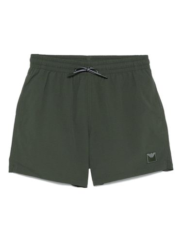 Emporio Armani Logo Swim Shorts - Emporio Armani - Modalova