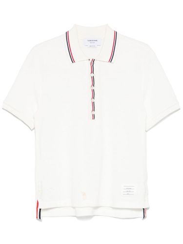 Thom Browne Rwb Cotton Polo Shirt - Thom Browne - Modalova