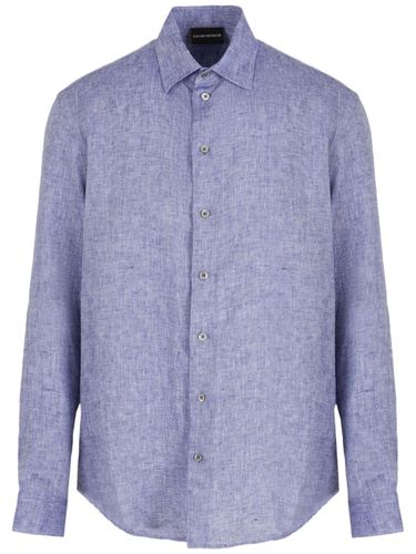 Emporio Armani Linen Shirt - Emporio Armani - Modalova