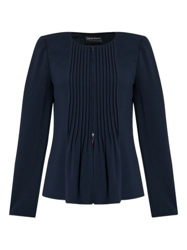 Pleater Blazer Jacket - Emporio Armani - Modalova