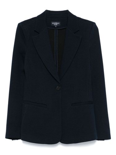 Single-Breasted Blazer Jacket - Emporio Armani - Modalova