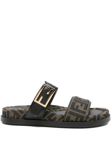 Fendi Fendi Feel Leather Sandals - Fendi - Modalova