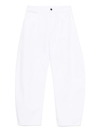 Alaïa Low Round Denim Jeans - Alaïa - Modalova