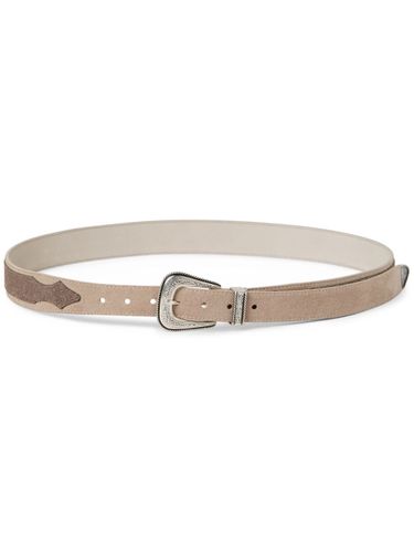 Laether Bicolor Belt - Brunello Cucinelli - Modalova