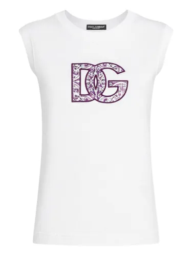 Dolce & Gabbana Logo Cotton T-Shirt - Dolce & Gabbana - Modalova