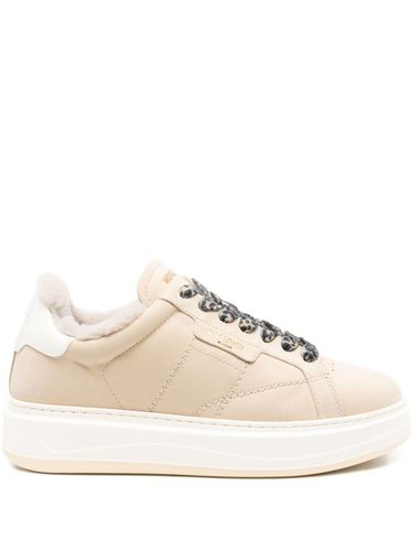 Woolrich Arrow Leather Sneakers - Woolrich - Modalova