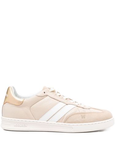 Woolrich Leather Sneakers - Woolrich - Modalova
