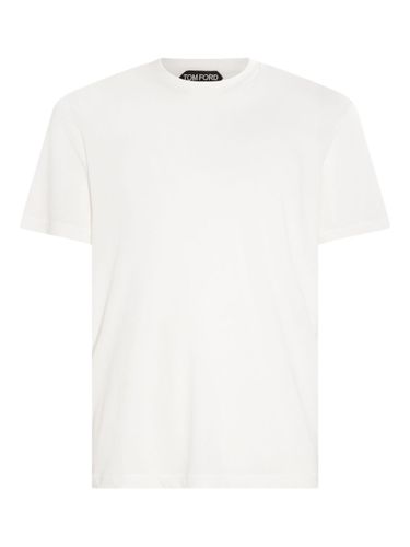 Tom Ford Cotton Blend T-Shirt - Tom Ford - Modalova