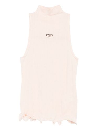 Fendi Wool Turtle-Neck Top - Fendi - Modalova