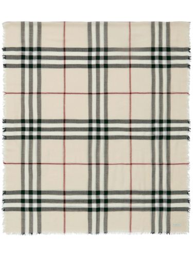 Burberry Giant Check Wool Scarf - Burberry - Modalova