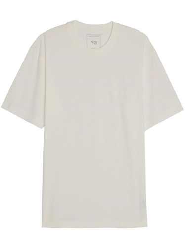 Y-3 Logo Cotton T-Shirt - Y-3 - Modalova