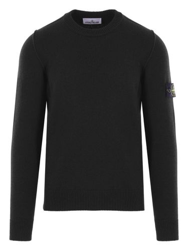 Stone Island Wool Crewneck Sweater - Stone Island - Modalova
