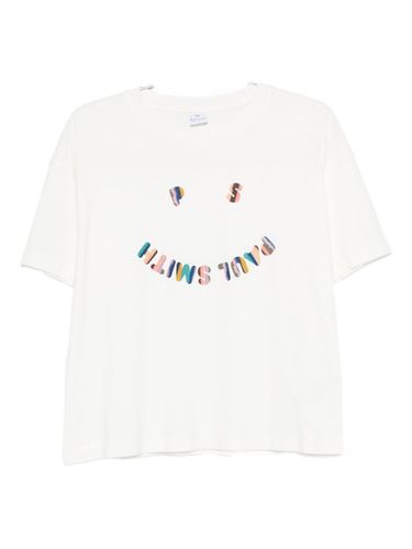 Ps Happy Cotton T-Shirt - PS PAUL SMITH - Modalova