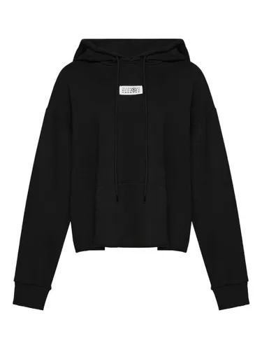 Logo Cotton Hoodie - MM6 Maison Margiela - Modalova