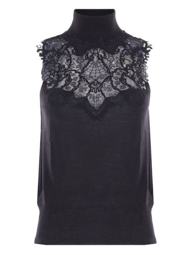 Wool Blend Tank Top - Ermanno Scervino - Modalova