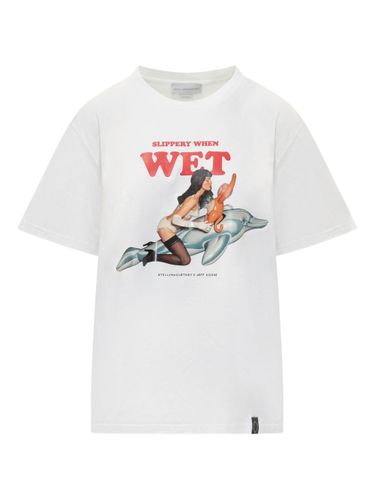 Printed T-Shirt - Jeff Koons Collab - Stella McCartney - Modalova