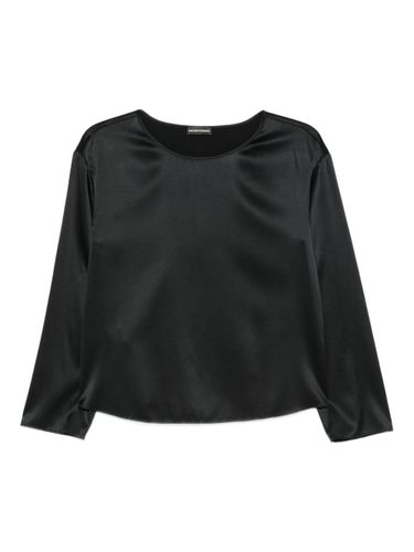 Emporio Armani Silk Top - Emporio Armani - Modalova