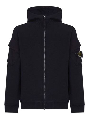 Stone Island Zip-Up Hoodie - Stone Island - Modalova