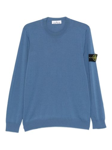 Stone Island Wool Crewneck Sweater - Stone Island - Modalova