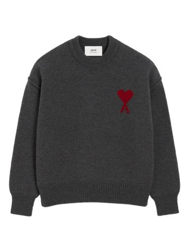 Ami Paris Ami Heart Wool Sweater - Ami Paris - Modalova