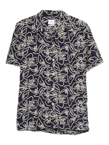 Cotton Blend Printed Shirt - PS PAUL SMITH - Modalova