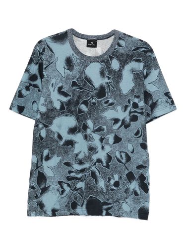 Organic Cotton Printed T-Shirt - PS PAUL SMITH - Modalova