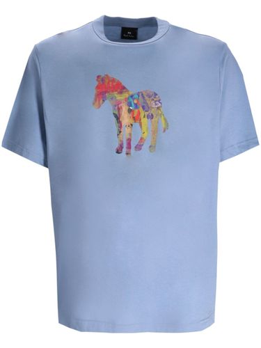 Zebra Craft Cotton T-Shirt - PS PAUL SMITH - Modalova