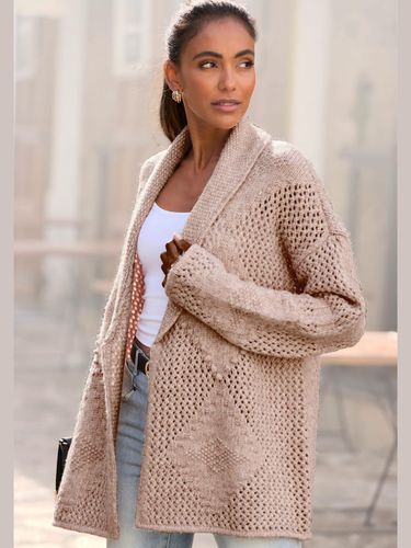 Cardigan col châle - LASCANA - Modalova