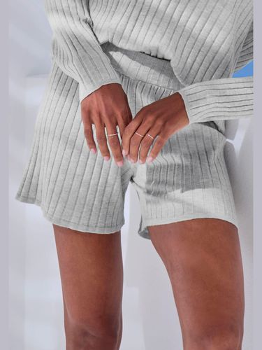 Shorts short en tricot côtelé - French Connection - Modalova