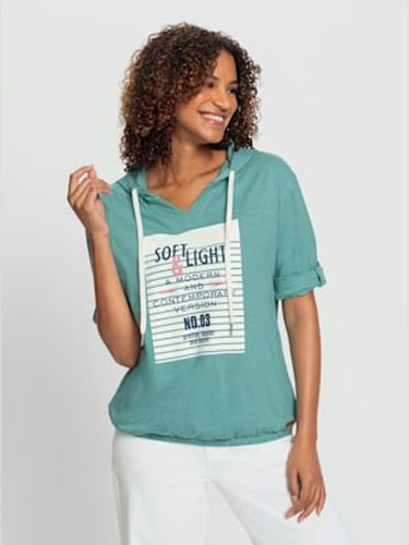 T-shirt à capuche pur coton - Collection L - Modalova