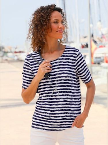 T-shirt rayé viscose - Collection L - Modalova