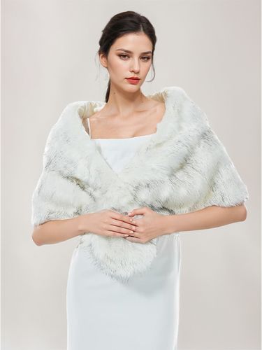 Poncho Cape Argent Femme - milanoo.com - Modalova