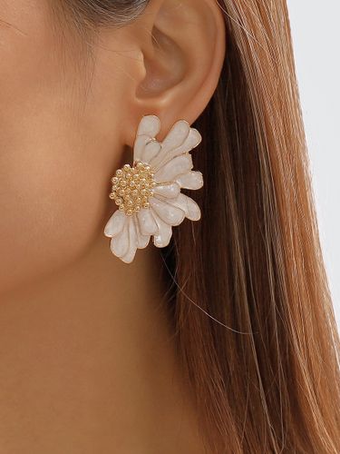 Boucles d\'oreilles en alliage de fleurss 2025 - milanoo.com - Modalova