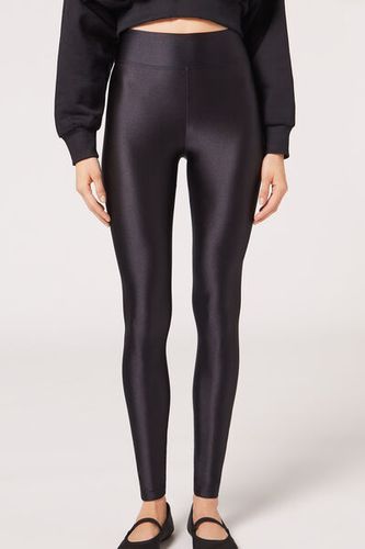 Leggings Superbrillantes Mujer Velikost XS - Calzedonia - Modalova