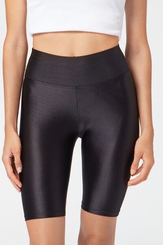 Leggings Deportivos de Ciclista Superbrillantes Mujer Velikost S - Calzedonia - Modalova