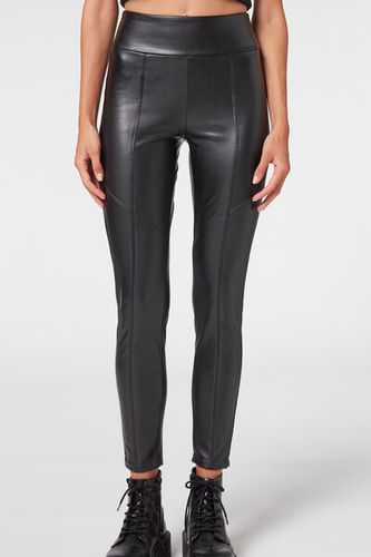 Leggings Térmicos Efecto Encerado Mujer Velikost XS - Calzedonia - Modalova