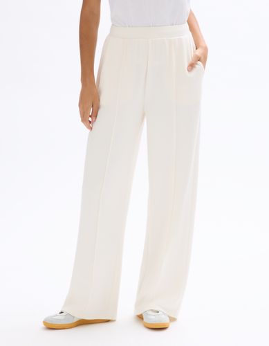 Jogging large à plis - ecru - celio - Modalova