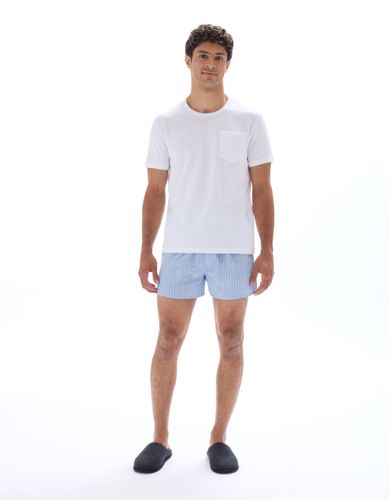 Pyjama t-shirt et caleçon 100% coton - camaieu - Modalova