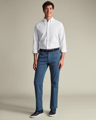 Men's 5 Pocket Jeans - Denim , 30/30 by - Charles Tyrwhitt - Modalova