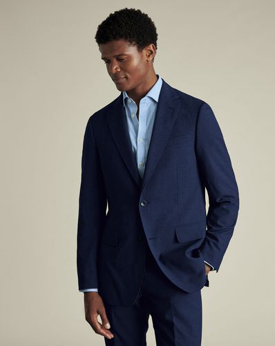 Men's Ultimate Performance Suit Jacket - Ink , 36R Regular by - Charles Tyrwhitt - Modalova