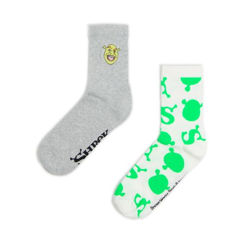 Pack de 2 pares de calcetines Shrek - Cropp - Modalova