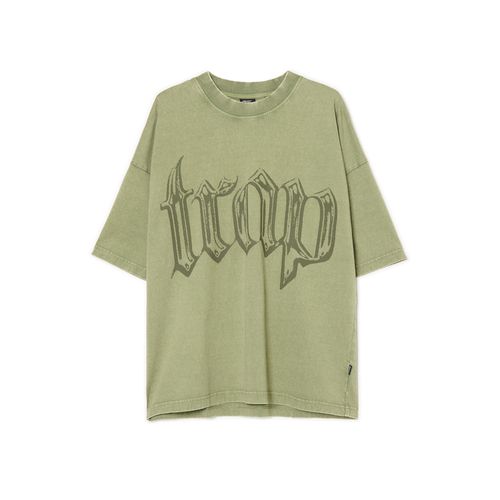 Cropp - Camiseta estampada - oliva - Cropp - Modalova