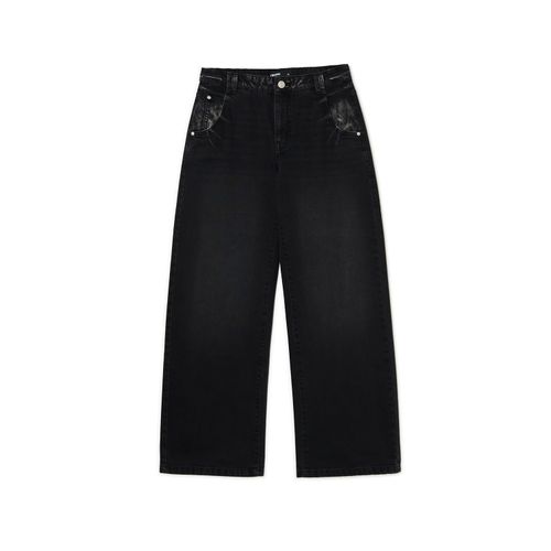 Cropp - Vaqueros baggy - Negro - Cropp - Modalova