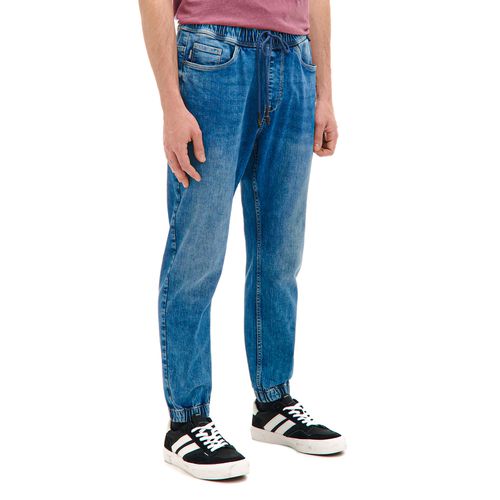 Cropp - Vaqueros jogger - azul - Cropp - Modalova