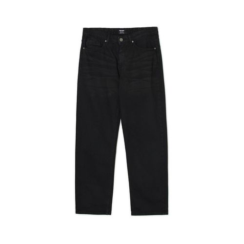 Cropp - Vaqueros relaxed - Negro - Cropp - Modalova