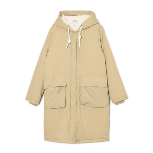 Cropp - Parka con capucha - Beige - Cropp - Modalova